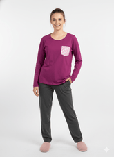 WOMENS PRINTED POCKET TEES - Smgarment's